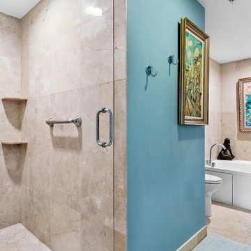 Coastal Elegant Primary Bathroom