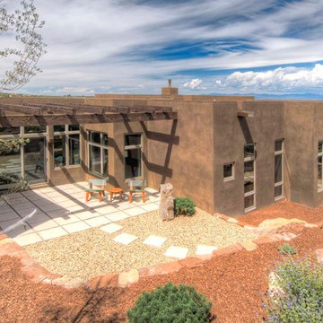 Contemporary Pueblo in Santa Fe