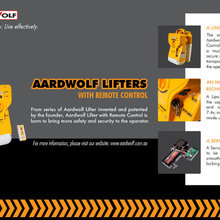 AARDWOLF LIFTERS WITH REMOTE CONTROL