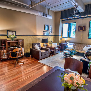 Hollywood Director's loft in iconic Art Deco building