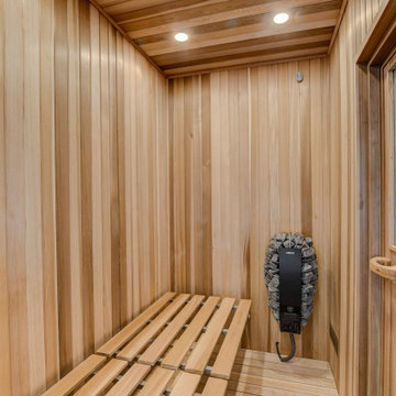Custom Las Vegas Master Bathroom and Sauna