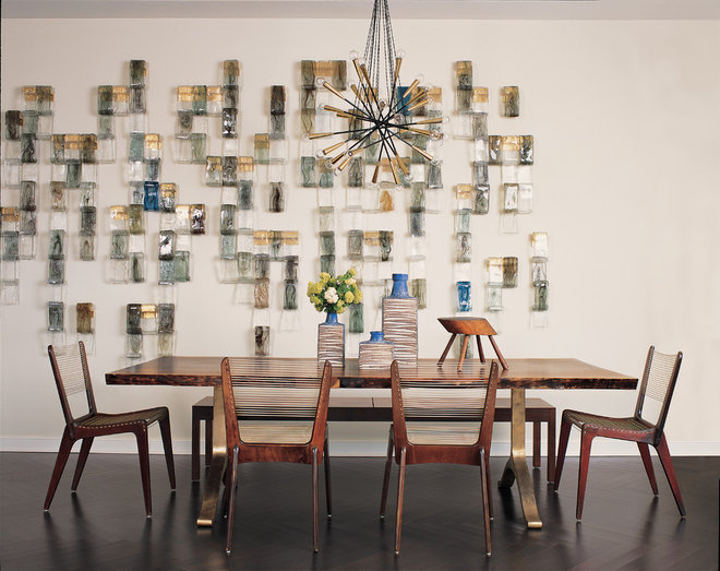 Modern Dining Room by Amy Lau Design