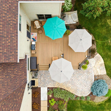 Timbertech Reserve Collection Antique Leather Decking & Westbury Railing