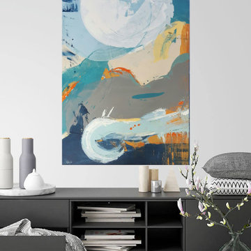 Proposed Art Placement- Art for Sale- 40" x30" original painting