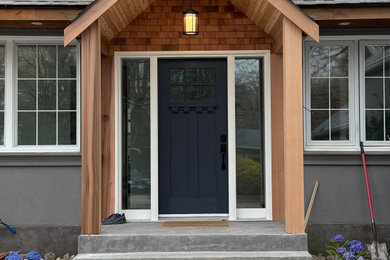 Entryway - craftsman entryway idea in Toronto