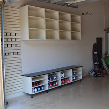 Garage Shoe Storage