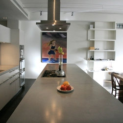 Concrete kitchen countertops - Kitchen Countertops