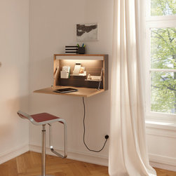 Deskappear | built-in light - Desks And Hutches