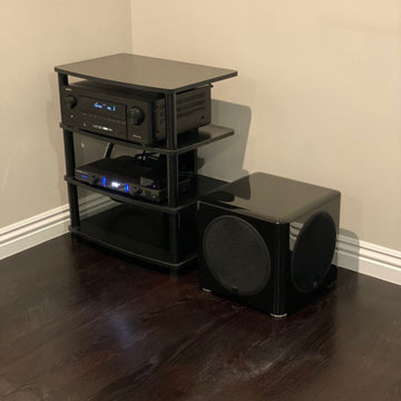 Home Theater and Surround Sound installation