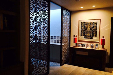 Laser cut screens - Cellar Bar and Cocktail room - Private Client, London