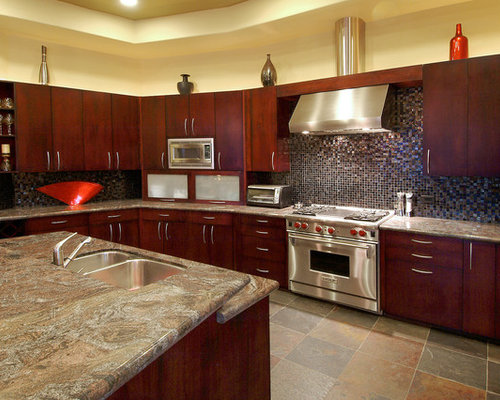 Kitchens  With Cherry Wood  Cabinets  Houzz