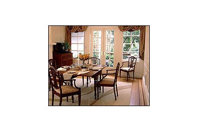 Elegant dining room photo in San Francisco