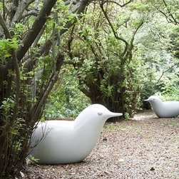 Pulcino Outdoor Lamp by Serralunga - Outdoor Floor Lamps