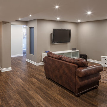 Family media room.