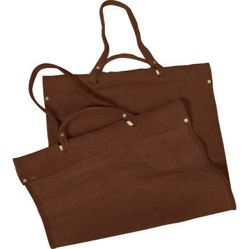 Uniflame Replacement Brown Suede Leather Carrier