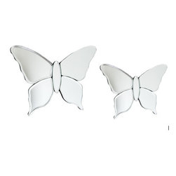Butterfly Mirrors in 2 Sizes - Mirrors