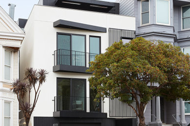Trendy exterior home photo in San Francisco