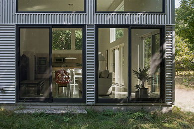 Inspiration for a large contemporary home design remodel in Seattle