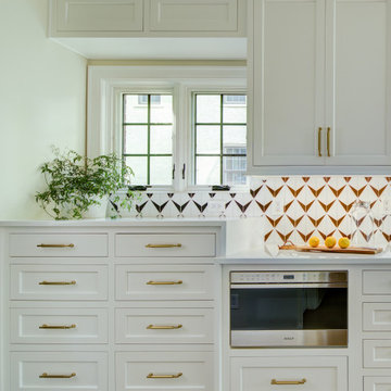 Modern Kitchen in a Tudor