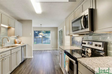 Inspiration for a transitional kitchen remodel in Atlanta