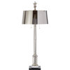 Library Lamp - Silver