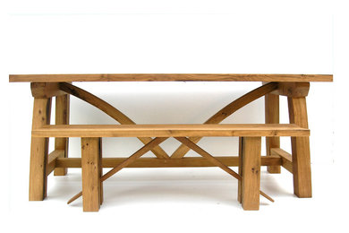 Contemporary Oak Refectory Table