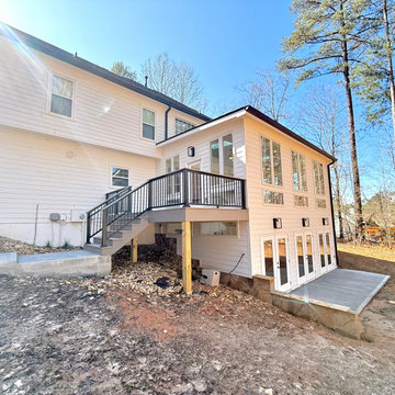 2-Tier Home Addition & PVC Decks in Fayetteville, GA