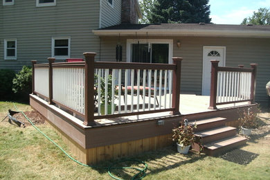 Example of a classic deck design in Chicago