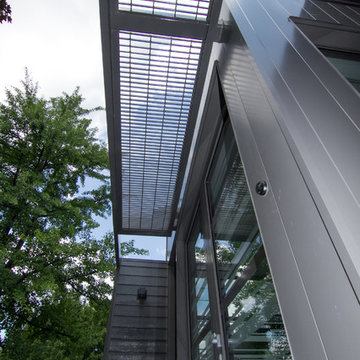 Agrandissement contemporain d'un ''split level'' des années 50