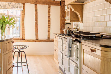 light oak kitchen, Generations hand aged flooring