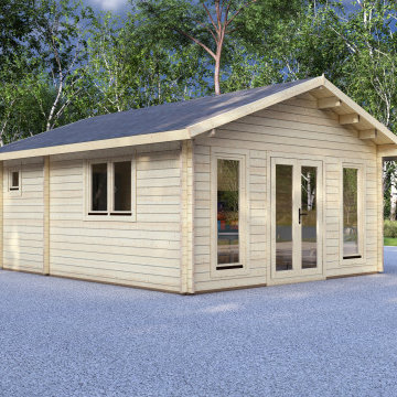 1 Bedroom Log Cabins