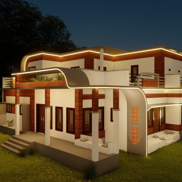 Merging Parapet, walls and Overhangs