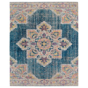 Amer Rugs Eternal ETE-22 Turquoise Blue Blue - 9'10"x13'10" Rectangle