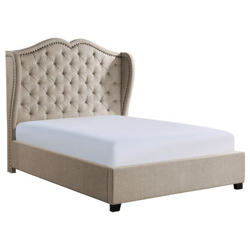 Yarrow Upholstered Bed, Queen