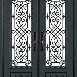 Neo-Classical Double Entry Doors - Front Doors