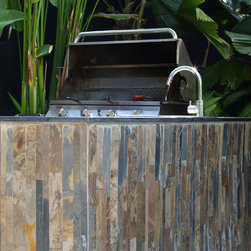 Outdoor BBQ Area - Mosaic Tile