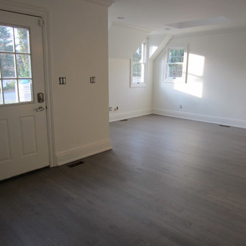 PORT WASHINGTON REFINISH: CUSTOM GREY STAIN & 3 COATS BONA NATURALE EXTRA MATTE