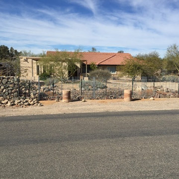 40 foot gabion wall