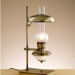 Lustrarte Lighting 107 Solid Brass Farwest Table Lamp - Table Lamps