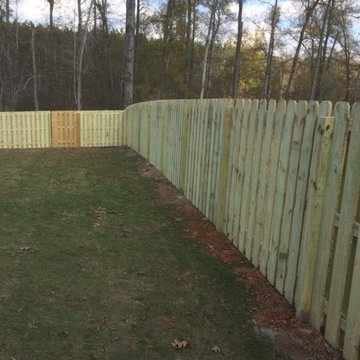 Shadow Box Fence - "Good Neighbor Fence"