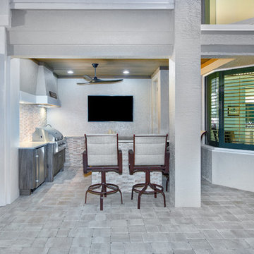 Bonita Bay, FL Outdoor Kitchen and Living Space Remodel