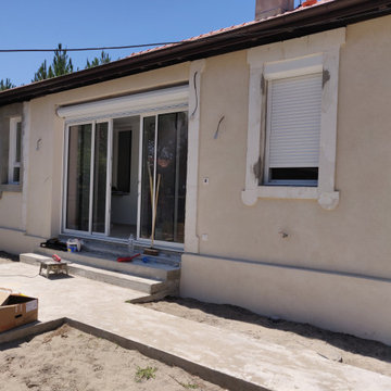 RENOVATION D'UNE PETITE MAISON A MIMIZAN PLAGE