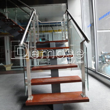 Nanhai Exhibition staircase and railing engineering