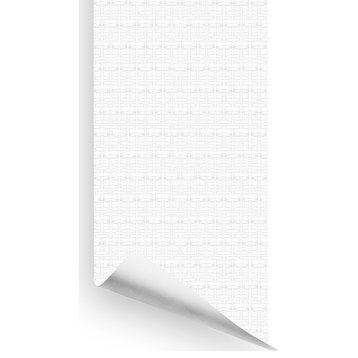 Letter from India Wallcovering, Grey, Roll, Peel and Stick