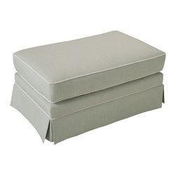 Placid Ottoman by Sunbrella - Footstools And Ottomans