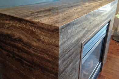 Inspiration for a timeless family room remodel in Calgary