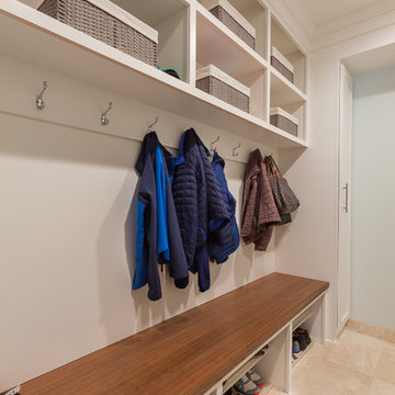 Laundry Room and Mudroom Cabinetry in Hinsdale, Illinois