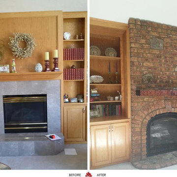 Victoria, MN Fireplace Remodel