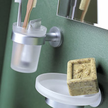 soap and glass holders for master bath