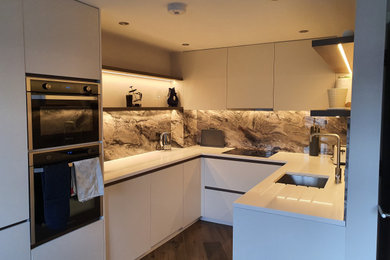 This is an example of a kitchen in Sussex.